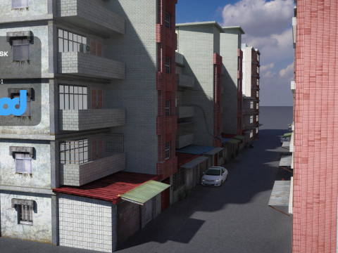 Tw Street Apartment 3D Model