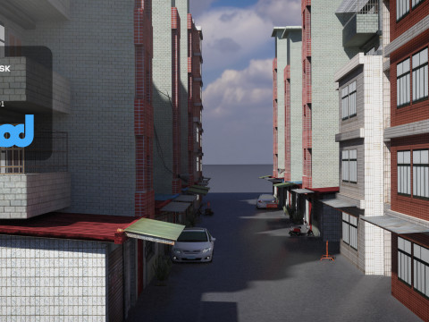 Tw Street Apartment 3D Модель