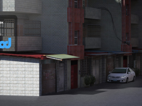 Tw Street Apartment 3D Модель