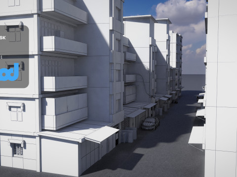 Tw Street Apartment 3D Модель