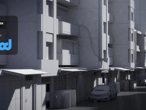 Tw Street Apartment 3D Model