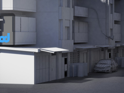 Tw Street Apartment 3D Модель