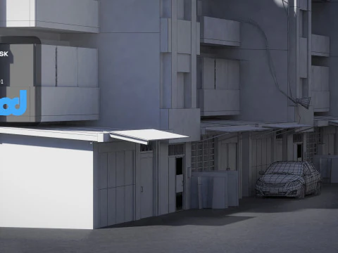 Tw Street Apartment 3D Model