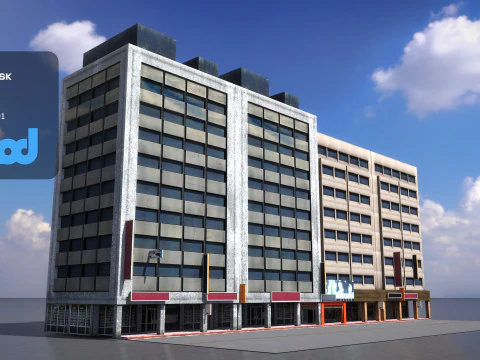 TW Street Bar 3D Model