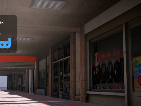TW Street Bar 3D 模型