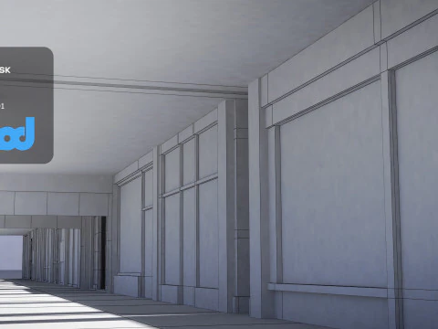 TW Street Bar 3D Model