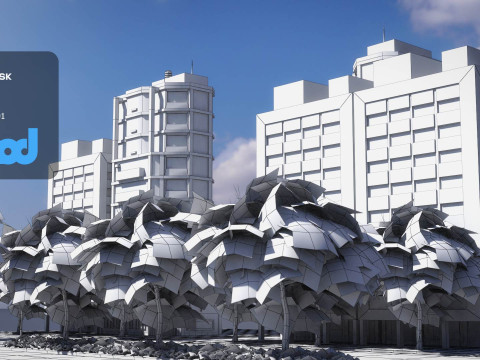 TW Street 12 Lanes 3D Model
