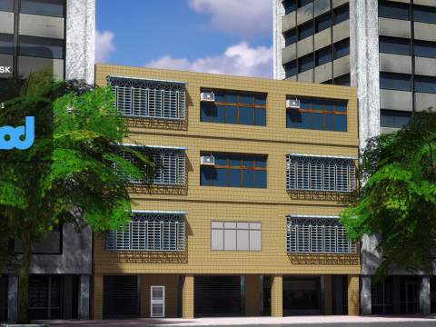 Tw Street 2F Livingroom 3D 模型