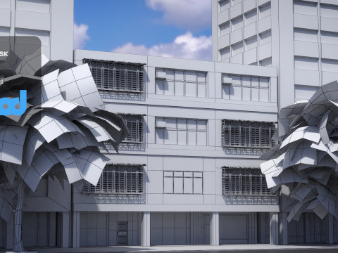 Tw Street 2F Livingroom 3D 模型