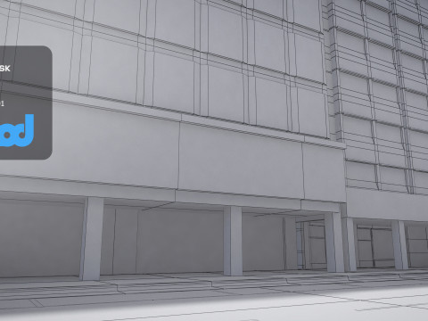 Tw Street ATM 3D 모델