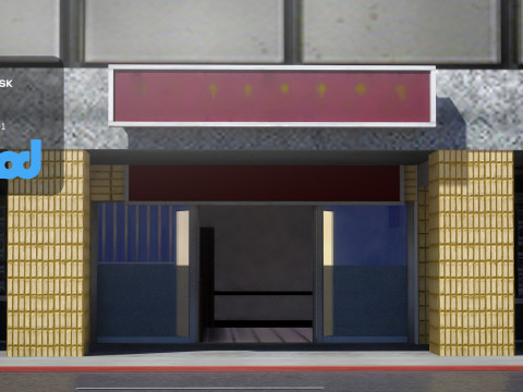 TW Street Pawnshop 3D मॉडल