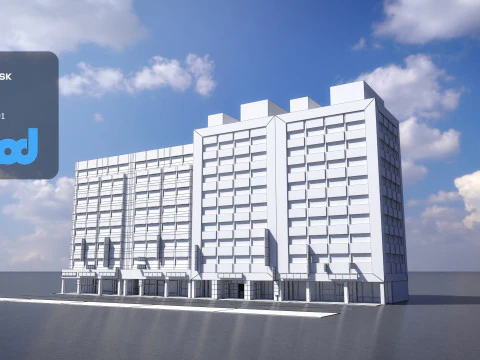 TW Street Pawnshop 3D Model