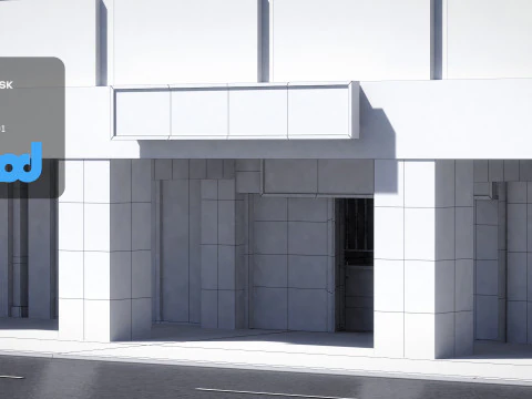 TW Street Pawnshop 3D Model