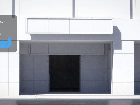 TW Street Pawnshop 3D Model