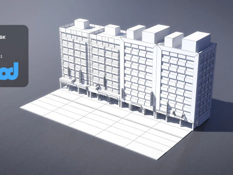 Tw Street Gamestore 3D Model