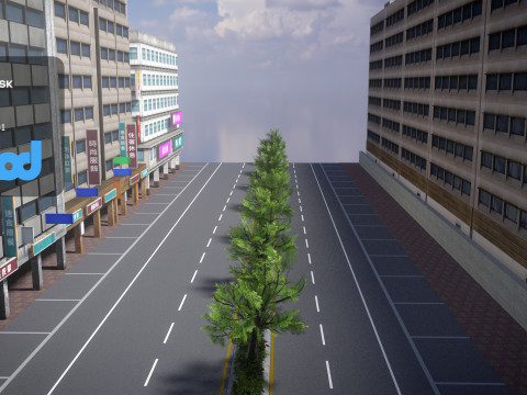 Tw Street Parking 02 Modèle 3D