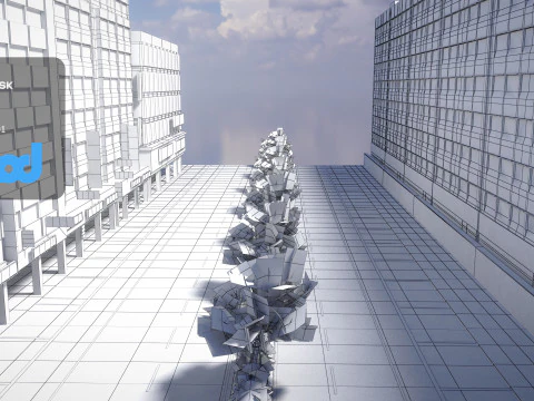 Tw Street Parking 02 3D Model