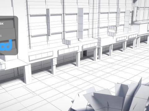Tw Street Parking 02 3D Model