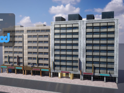 TW Street Clinic 3D Model