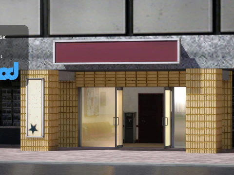 TW Street Clinic 3D Model