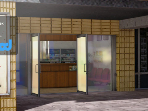 TW Street Clinic 3D Model
