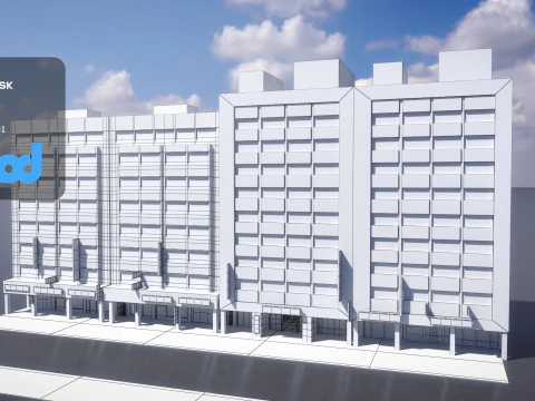 TW Street Clinic 3D Model