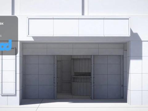 TW Street Clinic 3D Model