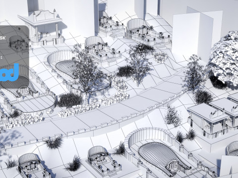 Tw Grave 01 3D 模型