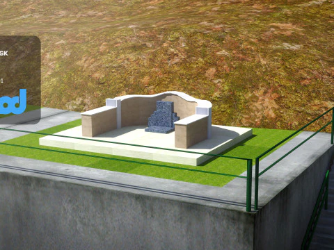TW Grave 02 3D Model