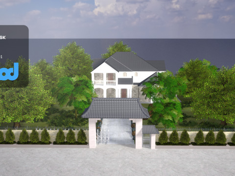 Tw House 006 3Dモデル