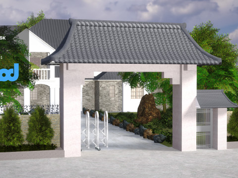Tw House 006 Model 3D