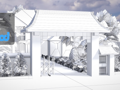 Tw House 006 Model 3D