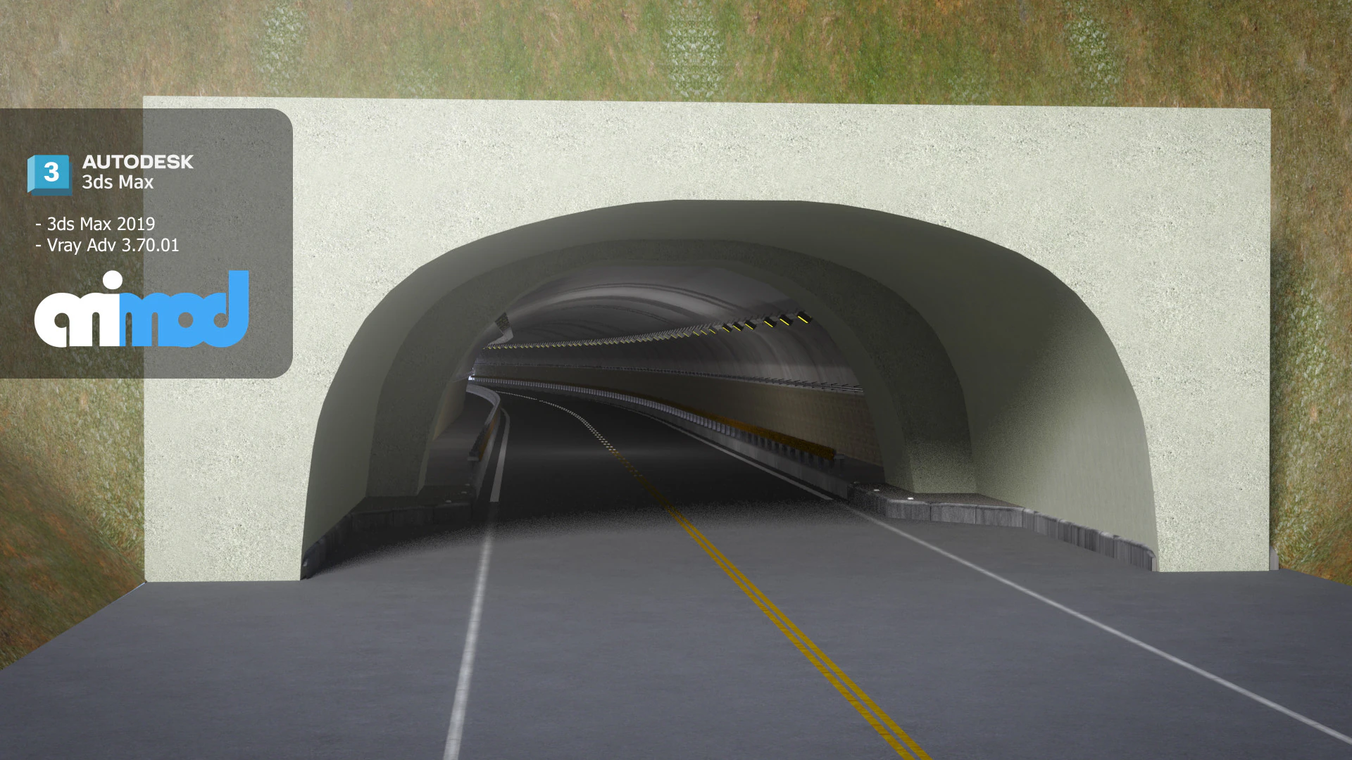 Tw Tunnel 3D Model .c4d .max .obj .3ds .fbx .stl .blend 
