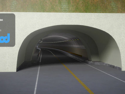 Tw Tunnel Modello 3D