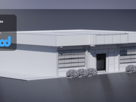 Police Station 01 Modelo 3D