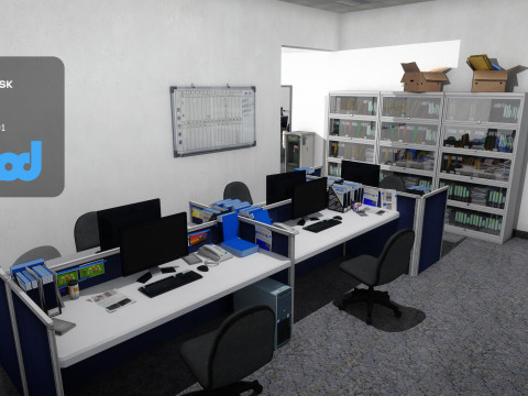 Tw Police Station 03 Model 3D