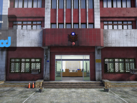 Tw Police Station 03 Model 3D