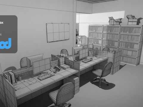 Tw Police Station 03 Model 3D