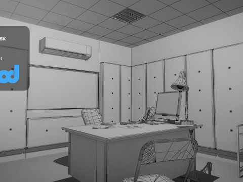 Tw Police Station 03 Model 3D