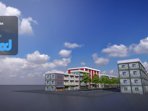 Tw Police Station 02 3D 모델