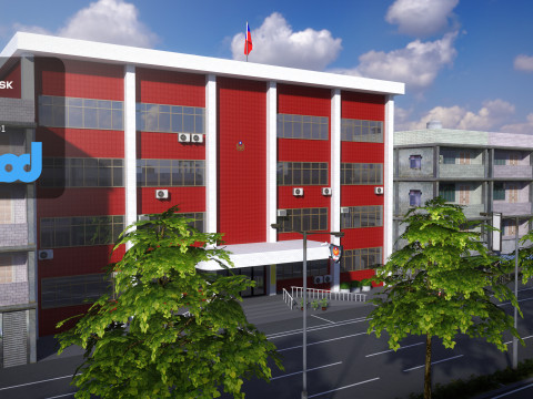 Tw Police Station 02 3D 모델