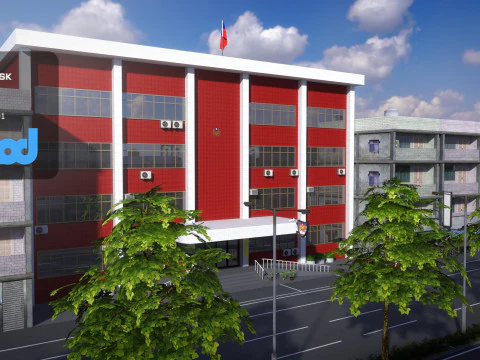 Tw Police Station 02 3D Model