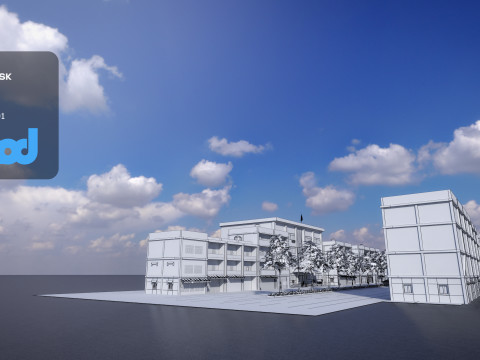 Tw Police Station 02 3D 모델