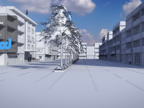 Tw Police Station 02 3D 모델