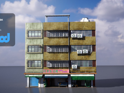 RaoheBuilding 02 3D Модель