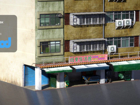 RaoheBuilding 02 3D Model