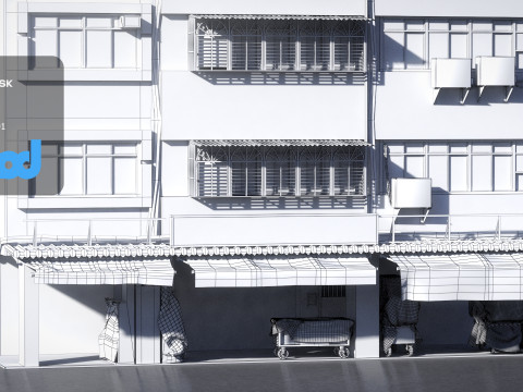 RaoheBuilding 02 3Dモデル