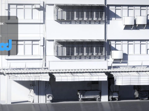 RaoheBuilding 02 3D Model