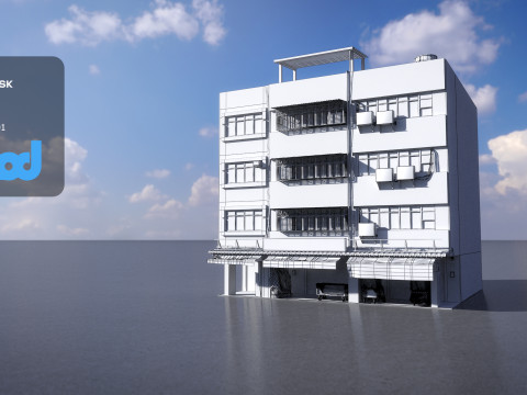 RaoheBuilding 02 3Dモデル