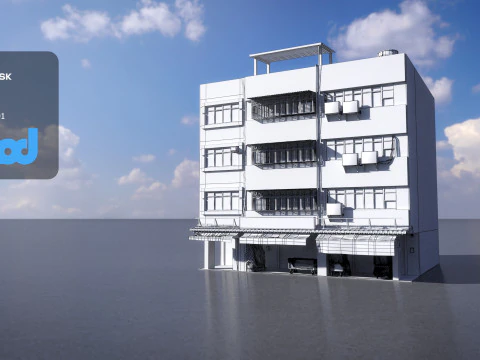 RaoheBuilding 02 3D Model